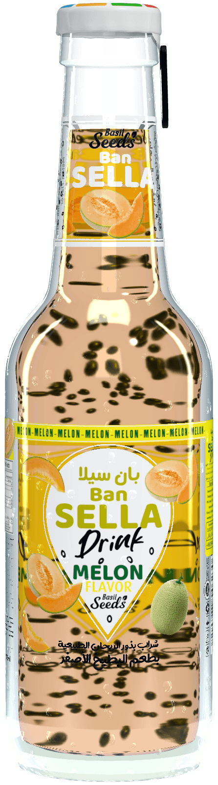 عبوة بطعم البطيخ الأصفر